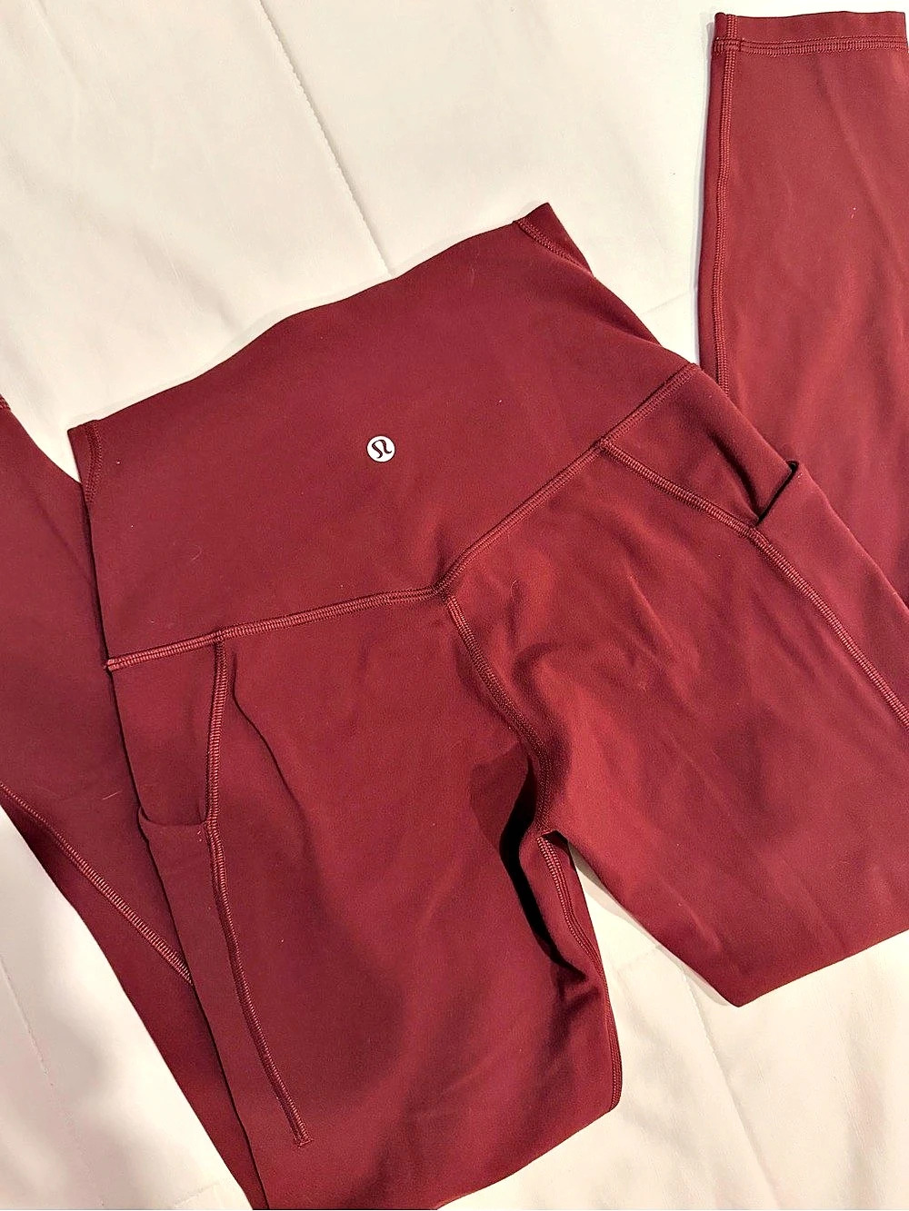 lululemon  Burgundy Leggings